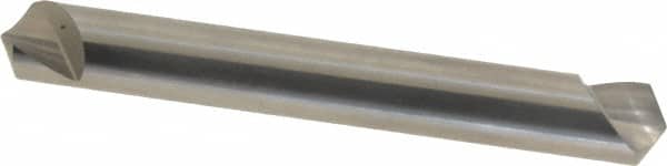 Hertel - 1/4" Head Diam, 1/4" Shank Diam, 1 Flute 120° Solid Carbide Countersink - Apex Tool & Supply