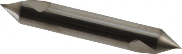 Hertel - 3/8" Head Diam, 3/8" Shank Diam, 1 Flute 60° Solid Carbide Countersink - Apex Tool & Supply