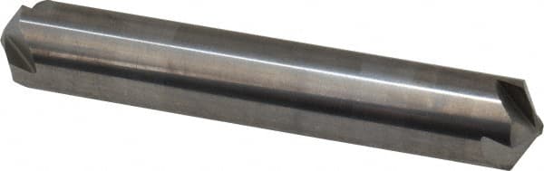Hertel - 1/2" Head Diam, 1/2" Shank Diam, 4 Flute 120° Solid Carbide Countersink - Apex Tool & Supply