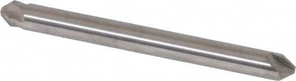 Hertel - 3/16" Head Diam, 3/16" Shank Diam, 4 Flute 82° Solid Carbide Countersink - Apex Tool & Supply
