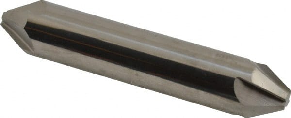 Hertel - 3/4" Head Diam, 3/4" Shank Diam, 4 Flute 60° Solid Carbide Countersink - Apex Tool & Supply