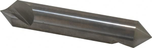 Hertel - 5/8" Head Diam, 5/8" Shank Diam, 1 Flute 82° Solid Carbide Countersink - Apex Tool & Supply