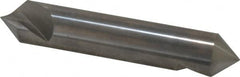 Hertel - 5/8" Head Diam, 5/8" Shank Diam, 1 Flute 82° Solid Carbide Countersink - Apex Tool & Supply