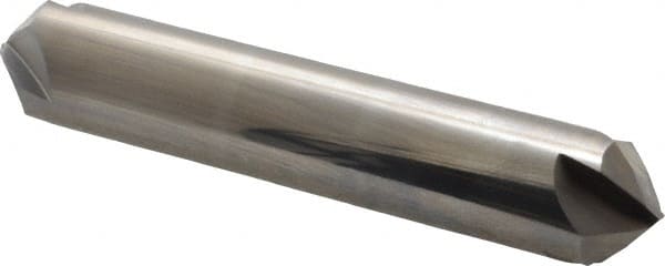 Hertel - 5/8" Head Diam, 5/8" Shank Diam, 4 Flute 90° Solid Carbide Countersink - Apex Tool & Supply