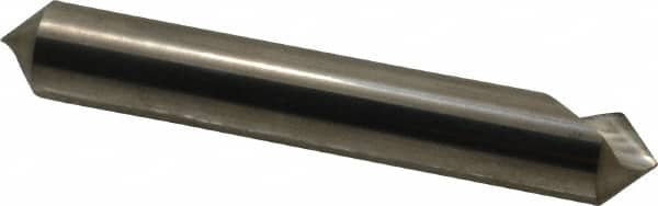 Hertel - 3/8" Head Diam, 3/8" Shank Diam, 1 Flute 90° Solid Carbide Countersink - Apex Tool & Supply