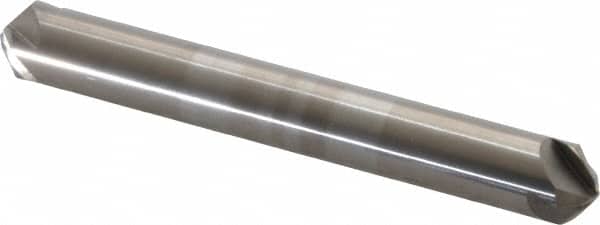 Hertel - 5/16" Head Diam, 5/16" Shank Diam, 4 Flute 100° Solid Carbide Countersink - Apex Tool & Supply