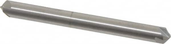 Hertel - 3/16" Head Diam, 3/16" Shank Diam, 4 Flute 100° Solid Carbide Countersink - Apex Tool & Supply