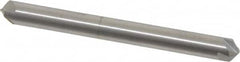 Hertel - 3/16" Head Diam, 3/16" Shank Diam, 4 Flute 100° Solid Carbide Countersink - Apex Tool & Supply