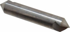 Hertel - 3/4" Head Diam, 3/4" Shank Diam, 1 Flute 82° Solid Carbide Countersink - 3-1/2" OAL, Straight Shank - Apex Tool & Supply