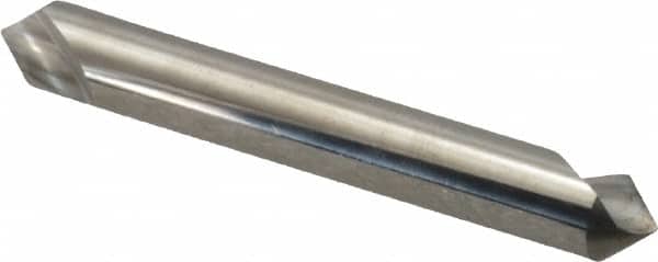 Hertel - 5/16" Head Diam, 5/16" Shank Diam, 1 Flute 82° Solid Carbide Countersink - Apex Tool & Supply