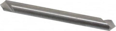 Hertel - 3/16" Head Diam, 3/16" Shank Diam, 1 Flute 90° Solid Carbide Countersink - Apex Tool & Supply