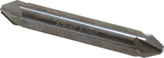 Hertel - 3/8" Head Diam, 3/8" Shank Diam, 4 Flute 60° Solid Carbide Countersink - 2-1/2" OAL, Straight Shank - Apex Tool & Supply