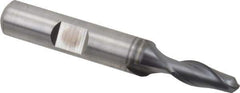 Hertel - 3/8" Head Diam, 3/8" Shank Diam, 4 Flute 120° Solid Carbide Countersink - 2-1/2" OAL, Straight Shank - Apex Tool & Supply