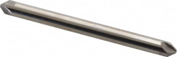Hertel - 1/8" Head Diam, 1/8" Shank Diam, 4 Flute 82° Solid Carbide Countersink - Apex Tool & Supply