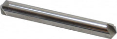 Hertel - 1/4" Head Diam, 1/4" Shank Diam, 4 Flute 120° Solid Carbide Countersink - Apex Tool & Supply