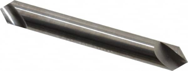 Hertel - 5/16" Head Diam, 5/16" Shank Diam, 1 Flute 90° Solid Carbide Countersink - Apex Tool & Supply