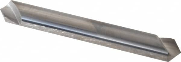 Hertel - 5/16" Head Diam, 5/16" Shank Diam, 1 Flute 100° Solid Carbide Countersink - Apex Tool & Supply