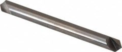 Hertel - 3/16" Head Diam, 3/16" Shank Diam, 1 Flute 100° Solid Carbide Countersink - Apex Tool & Supply