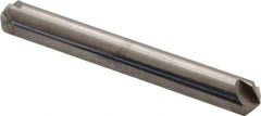 Hertel - 1/4" Head Diam, 1/4" Shank Diam, 4 Flute 110° Solid Carbide Countersink - 2" OAL, Straight Shank - Apex Tool & Supply