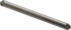 Hertel - 1/8" Head Diam, 1/8" Shank Diam, 4 Flute 100° Solid Carbide Countersink - Apex Tool & Supply