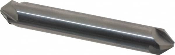 Hertel - 3/8" Head Diam, 3/8" Shank Diam, 4 Flute 90° Solid Carbide Countersink - Apex Tool & Supply