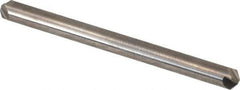 Hertel - 1/8" Head Diam, 1/8" Shank Diam, 4 Flute 110° Solid Carbide Countersink - 1-1/2" OAL, Straight Shank - Apex Tool & Supply