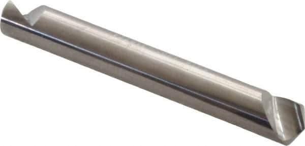 Hertel - 5/16" Head Diam, 5/16" Shank Diam, 1 Flute 120° Solid Carbide Countersink - 2-1/8" OAL, Straight Shank - Apex Tool & Supply