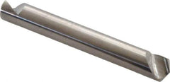 Hertel - 5/16" Head Diam, 5/16" Shank Diam, 1 Flute 120° Solid Carbide Countersink - 2-1/8" OAL, Straight Shank - Apex Tool & Supply