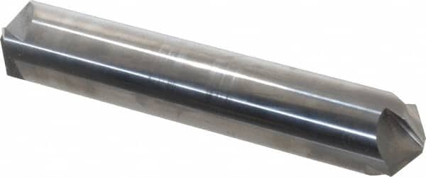 Hertel - 3/4" Head Diam, 3/4" Shank Diam, 4 Flute 120° Solid Carbide Countersink - Apex Tool & Supply