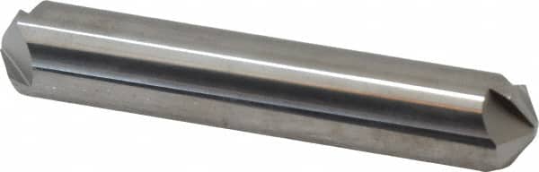 Hertel - 5/8" Head Diam, 5/8" Shank Diam, 4 Flute 120° Solid Carbide Countersink - Apex Tool & Supply