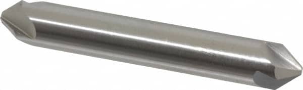 Hertel - 3/8" Head Diam, 3/8" Shank Diam, 4 Flute 82° High Speed Steel Countersink - Apex Tool & Supply