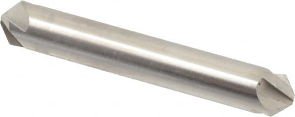 Hertel - 3/8" Head Diam, 3/8" Shank Diam, 4 Flute 100° High Speed Steel Countersink - Apex Tool & Supply