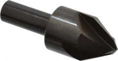 Hertel - 1" Head Diam, 1/2" Shank Diam, 4 Flute 60° High Speed Steel Countersink - Apex Tool & Supply