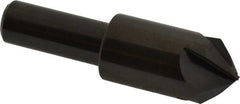 Hertel - 3/4" Head Diam, 1/2" Shank Diam, 4 Flute 90° High Speed Steel Countersink - Apex Tool & Supply