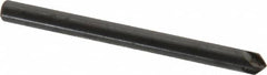 Hertel - 1/8" Head Diam, 1/8" Shank Diam, 4 Flute 90° High Speed Steel Countersink - Apex Tool & Supply