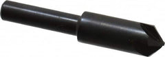 Hertel - 3/8" Head Diam, 1/4" Shank Diam, 4 Flute 90° High Speed Steel Countersink - Apex Tool & Supply