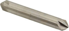 Hertel - 3/8" Head Diam, 3/8" Shank Diam, 4 Flute 82° High Speed Steel Countersink - 2-1/2" OAL, Straight Shank - Apex Tool & Supply