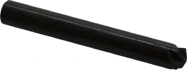 Hertel - 1/4" Head Diam, 1/4" Shank Diam, 4 Flute 120° High Speed Steel Countersink - Apex Tool & Supply