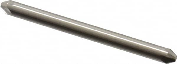 Hertel - 1/8" Head Diam, 1/8" Shank Diam, 4 Flute 60° High Speed Steel Countersink - Apex Tool & Supply