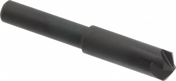 Hertel - 5/16" Head Diam, 1/4" Shank Diam, 4 Flute 120° High Speed Steel Countersink - Apex Tool & Supply