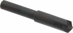 Hertel - 5/16" Head Diam, 1/4" Shank Diam, 4 Flute 120° High Speed Steel Countersink - Apex Tool & Supply