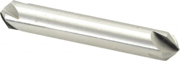 Hertel - 3/8" Head Diam, 3/8" Shank Diam, 4 Flute 90° High Speed Steel Countersink - Apex Tool & Supply