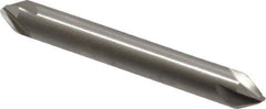 Hertel - 5/16" Head Diam, 5/16" Shank Diam, 4 Flute 60° High Speed Steel Countersink - 2-1/8" OAL, Straight Shank - Apex Tool & Supply