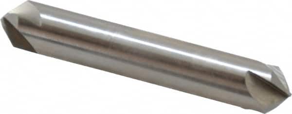 Hertel - 1/2" Head Diam, 1/2" Shank Diam, 4 Flute 90° High Speed Steel Countersink - Apex Tool & Supply