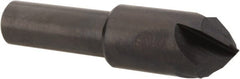 Hertel - 1/2" Head Diam, 3/8" Shank Diam, 4 Flute 82° High Speed Steel Countersink - Apex Tool & Supply