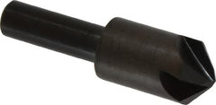 Hertel - 5/8" Head Diam, 3/8" Shank Diam, 4 Flute 100° High Speed Steel Countersink - Apex Tool & Supply