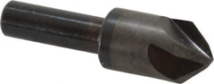 Hertel - 5/8" Head Diam, 3/8" Shank Diam, 4 Flute 82° High Speed Steel Countersink - Apex Tool & Supply