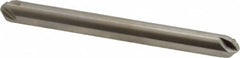 Hertel - 3/16" Head Diam, 3/16" Shank Diam, 4 Flute 100° High Speed Steel Countersink - Apex Tool & Supply