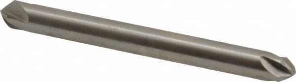 Hertel - 3/16" Head Diam, 3/16" Shank Diam, 4 Flute 82° High Speed Steel Countersink - Apex Tool & Supply