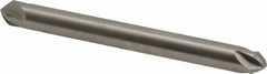 Hertel - 3/16" Head Diam, 3/16" Shank Diam, 4 Flute 82° High Speed Steel Countersink - Apex Tool & Supply